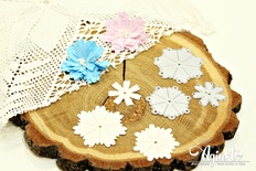 Ножі для вирубки від AgiArt "Набір квітів No 7"