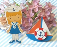 Набір фігурок від Євгенія Курдібановська ТМ - Морячка (дівчинка)