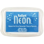 Чернила Tsukineko Radiant Neon Ink Pad - Electric Blue
