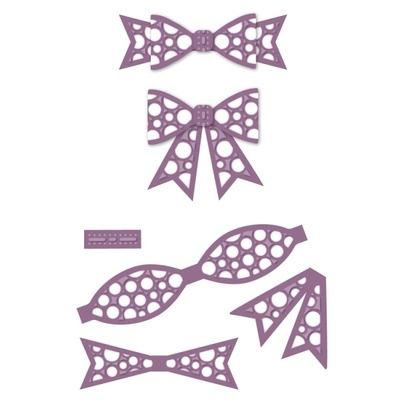 Ніж для вирубки Sue Wilson - Finishing Touches - Dotty 3D Itty Bitty Bow