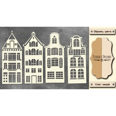 Набір чіпбордів ТМ Фабрика Декору FDCH-165, колір молочний, крафт