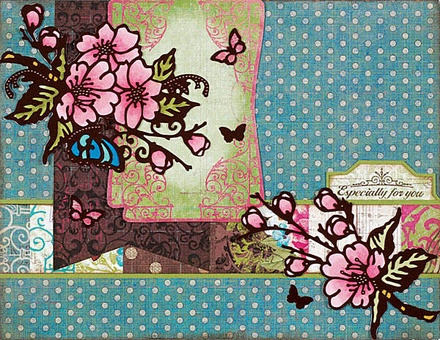 Набір наліпок - висічок HOTP - Artful Boutique Boutique Dazzles, розмір 30x30 см, 134 шт., колір чорний