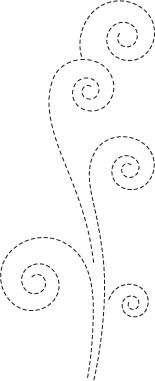 Ножі від Memory Box - Swirling Stiches craft die