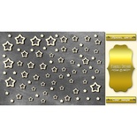 Чипборд Фабрика Декору - Зірки, колір золотого