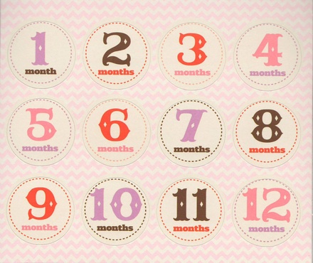 Книга наліпок - Grant StudiOs-Baby Girl, — La De Dah, 5 аркушів на дитячу тематику