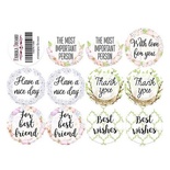 Набір наліпок (стікерів) для журналінгу 1 - 008, ТМ Фабрика Декору