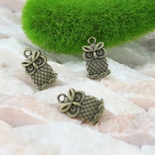 Металлическое украшение "Совушка Сердитая", 20х11 мм, 1 шт.