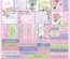 Набор бумаги для скрапбукинга от ScrapBerry's - Цветущий Сад, ENG, 12 листов, 30,5х30,5 см, 190 гр/м, односторняя