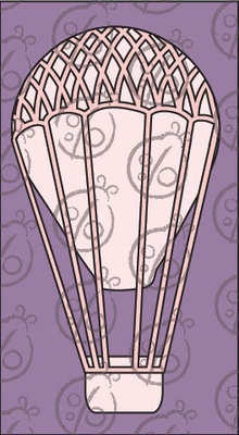 Чипборд Повітряна куля