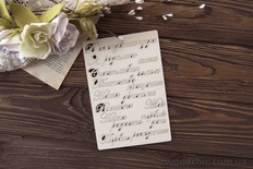 Чипборд от WOODchic - Набор надписей для детского альбома для девочки (рус. язык)