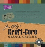 Набор картона с внутренним слоем Core'dinations - Ranger Kraft Core, 24 листа