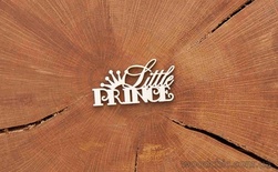 Чипборд от WOODchic - "Little Prince", 7х3см