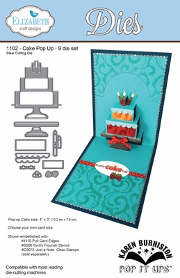 Ножі від Elizabeth Craft Designs - Cake Pop Up