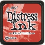 Штемпельна подушка Ranger - Distress Mini Ink Pad - FiRed Brick