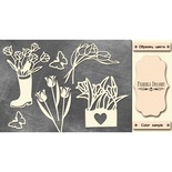 Набір чіпбордів Scent of spring 1, колір молочний, ТМ Фабрика Декору