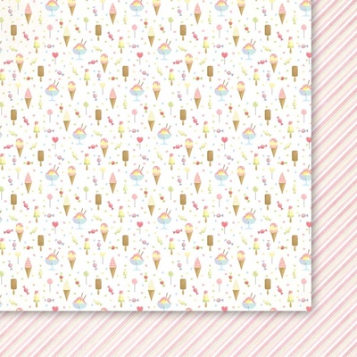 Двусторонний лист бумаги от Galeria Papieru  - Wet Paint - Balonik dla siostrzyczki 01