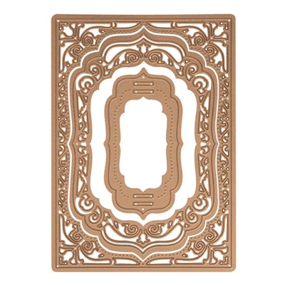 Ножи от Spellbinders - 5х7 Elegant Labels Four - Card Creator, 3 шт.