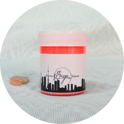 3-D гель-гамейон від ScrapEgo - Токіо (помаранчевий+золотий)