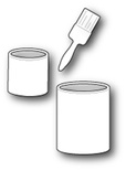 Ніж для вирубки від Poppystamps - Paint Cans and Brush