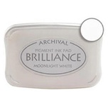 Чорнило для штампінгу Tsukineko - Brilliance MoonLight White, велике