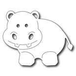 Ніж для вирубки Frantic Stamper - Precision Die - Baby Hippo