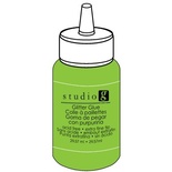 Клейовий Глітер Studio G, колір яскраво-зелений