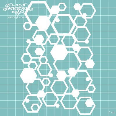 Чипборд від Вензелик - Фон 040, розмір: 9,8x14,7 см