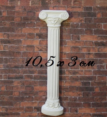 Гипсовое украшение от Е.В.А - Колонна, 10,5х3 см