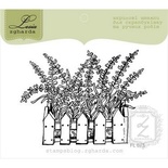 Акриловый штамп Lesia Zgharda Лаванда у ящичку FL073, 7,5*5,6см