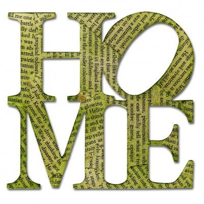 Ножі від Sizzix - Sizzix Bigz Die - Phrase, Home