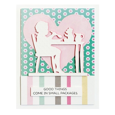 Ніж для вирубки від Spellbinders - Me and Teddy