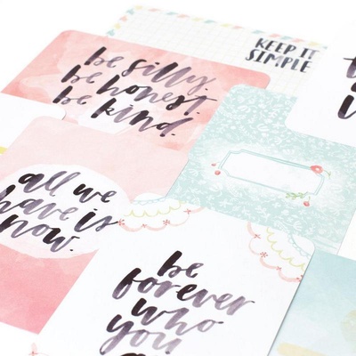 Набір карток Project Life by Becky Higgins - Core Kit - Inspire, 616