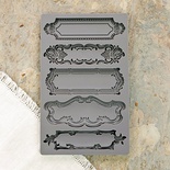 Молды силиконовые от Prima - Iron Orchid Designs - Vintage Art Decor Mould - Object Labels 1