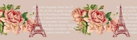 Паперовий скотч з принтом Ейфелева вежа 15м*8 SCB490011