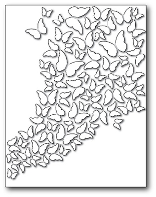 Ножі від Memory Box - Butterfly Whirl craft die