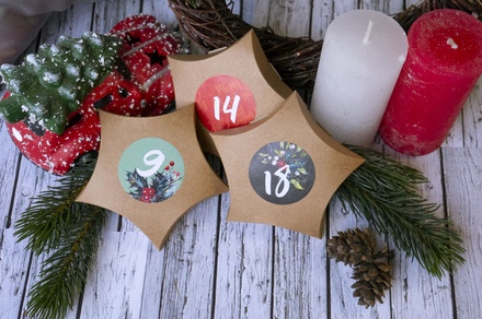 Набір для творчості Адвент-календар #1 UA, ТМ Fabrika Decoru, укр.мова