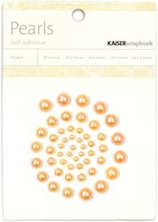 Клейові напівперлинки Mango від Kaisercraft, 50 шт.