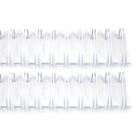 Пружинки для биндера - WR - Cinch - Wire Binders - White (1in), диаметр 2.54см, 2 шт.