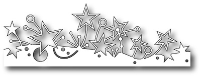 Ніж для вирубки від Poppystamps - Superstar Border