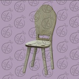 Заготовка з чіпборду, Мініатюра "Стільчик"