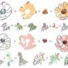 Штампы + Ножи для вырубки от Altenew - Build-A-Flower: Build-A-Flower: Anemone Coronaria, 24 штампа + 8 ножей
