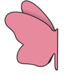 Ножі для вирубки від Cheery Lynn Designs - Lace Butterfly Angel Wing - DL132A