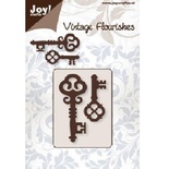 Лезвие Joy Crafts - Vintage Flourishes - Cutting Keys 1 - Ключи, 2 шт