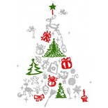 Папка для тиснення Couture Creations - Favorites, Ho! Ho! Ho! Collection (A2)