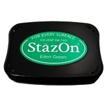 Перманентне чорнило Tsukineko - StazOn Pads Eden Green