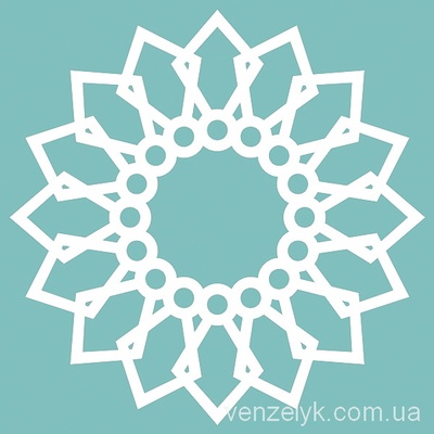 Чипборд від Вензелик - Рамка 77, розмір: 60x60 мм