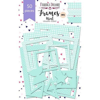 Набір рамок №2 Mint 50шт., ТМ Фабрика Декору