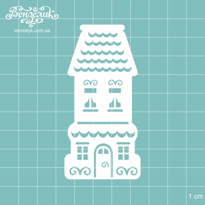 Чипборд від Вензелик - Дом 07, розмір: 40x83 мм