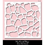 Маска My Favorite Things - Stensils MPD Stone Wall, 15х15см