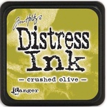 Штемпельна подушка Ranger - Distress Mini Ink Pad - Crushed Olive